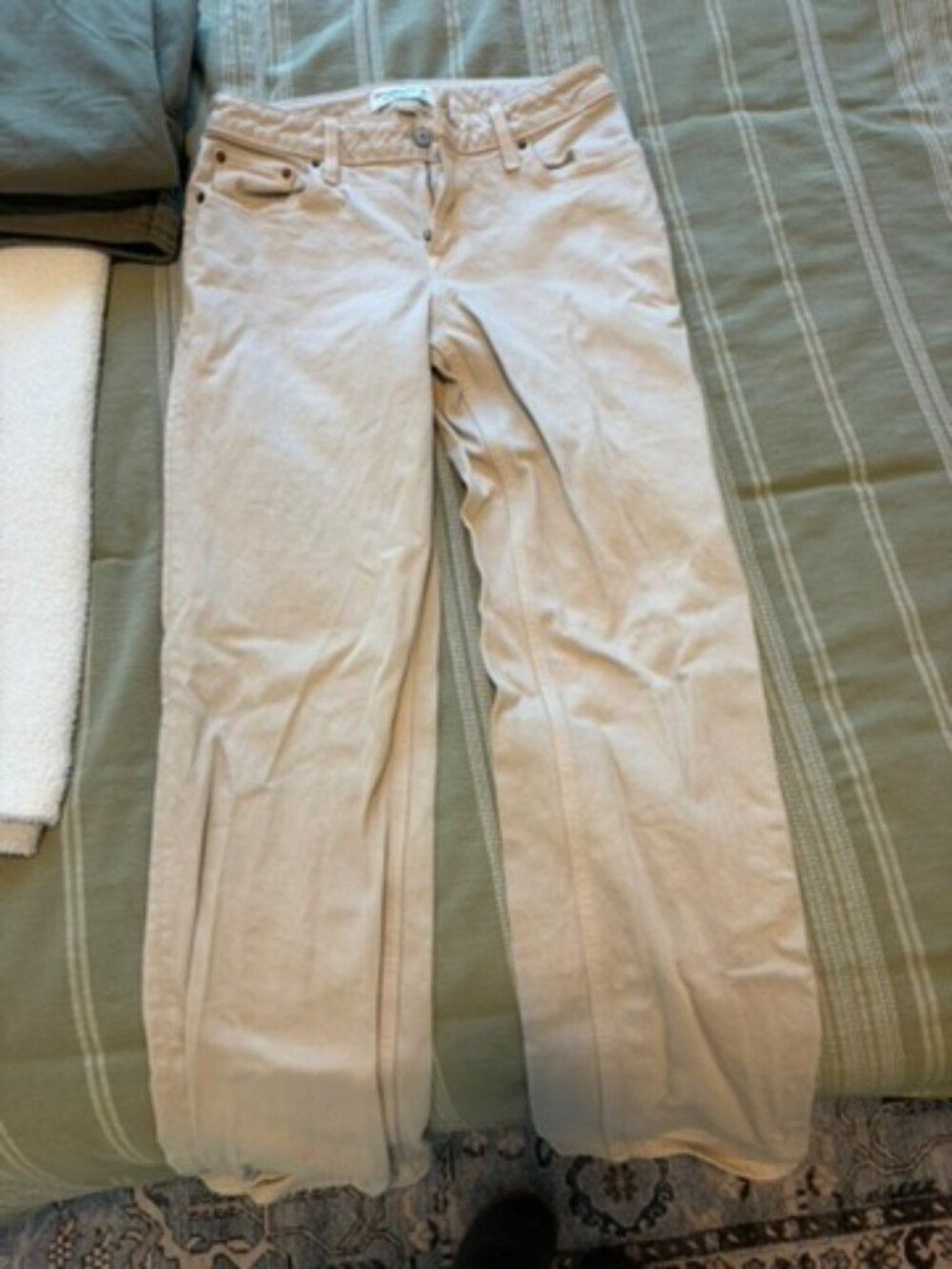 Curve-Love low waist baggy jeans